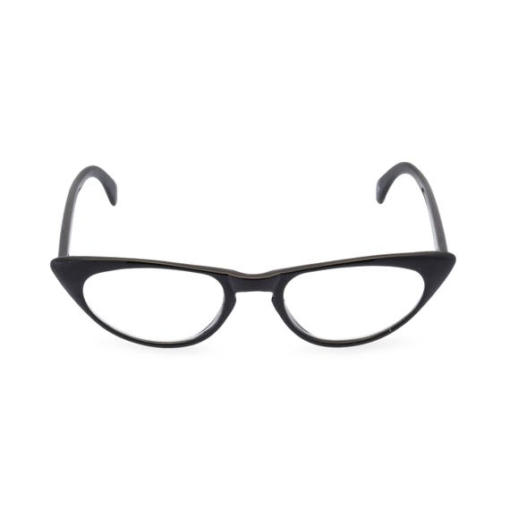 Black Cat Eye Glasses: Retro 1950s 'peggy' Style, Rxable Frame