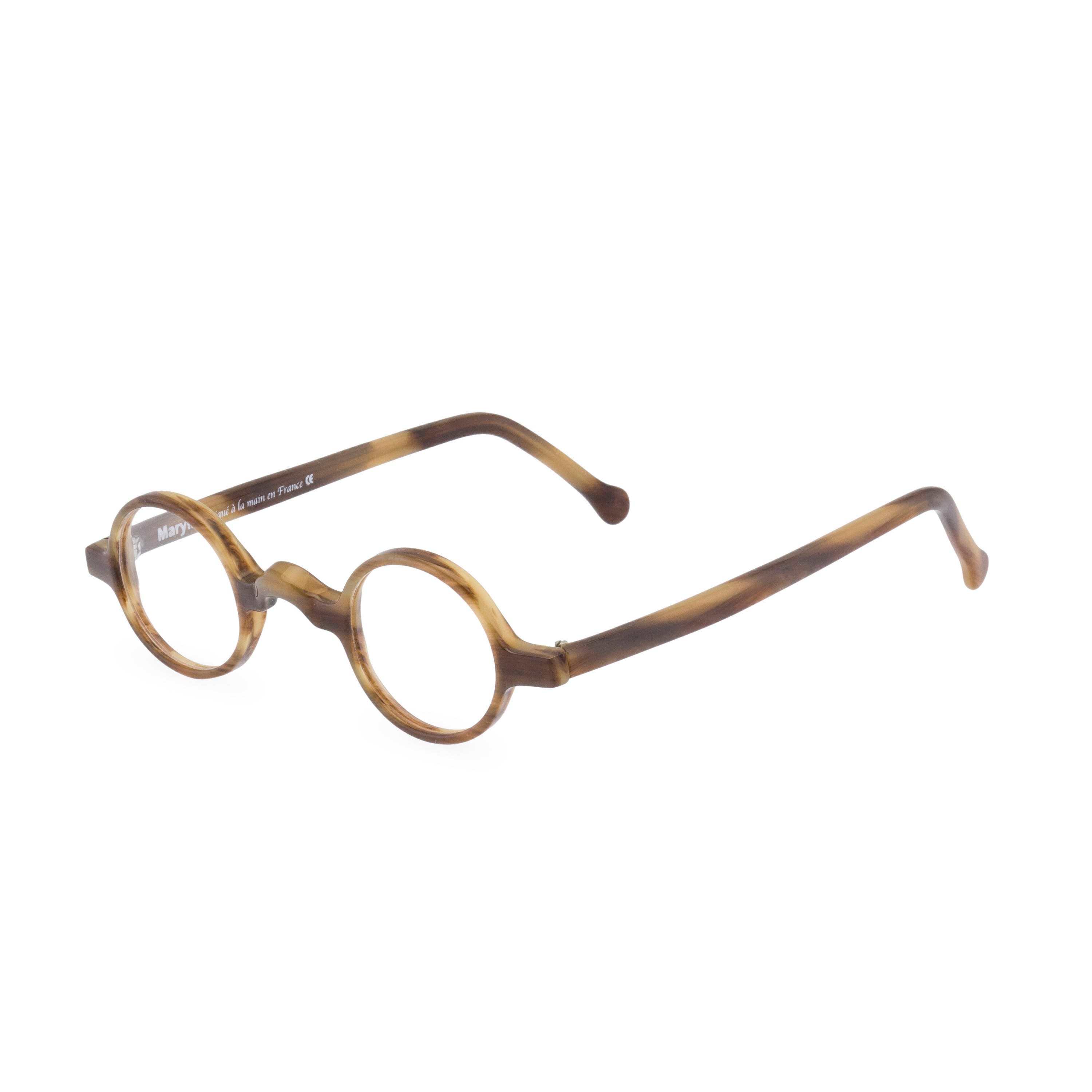 Handmade Spectacles Handmade Round Keyhole Glasses, Groucho, Taupe Tortoise 1920s Style ...
