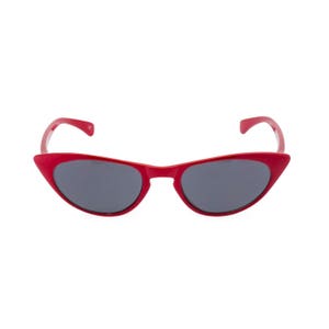 1950er Jahre 60er Jahre Stil CAT EYE Sonnenbrille neu original Vintage-Design &#39; Peggy&#39;&#39; Rockabilly Lippenstift rot