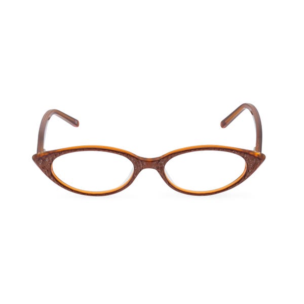 1950s 1960s style almond shaped Cat Eye for smaller faces Readers or Rx able frames NEW made to original vintage 'KATY' Bronze