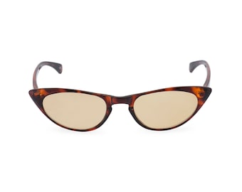 Peggy, Retro 50s Style Cat Eye Sun Readers, Tortoiseshell