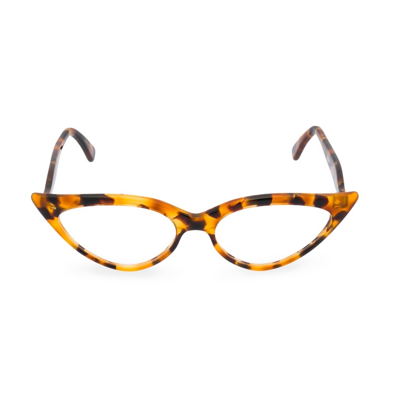 Outrageous Dramatic & Sexy Almond Shape Cat Eye Glasses Etsy UK