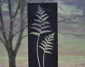 Fern Art Garden Panel Decoration