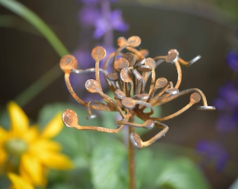 Metal Abstract Flower