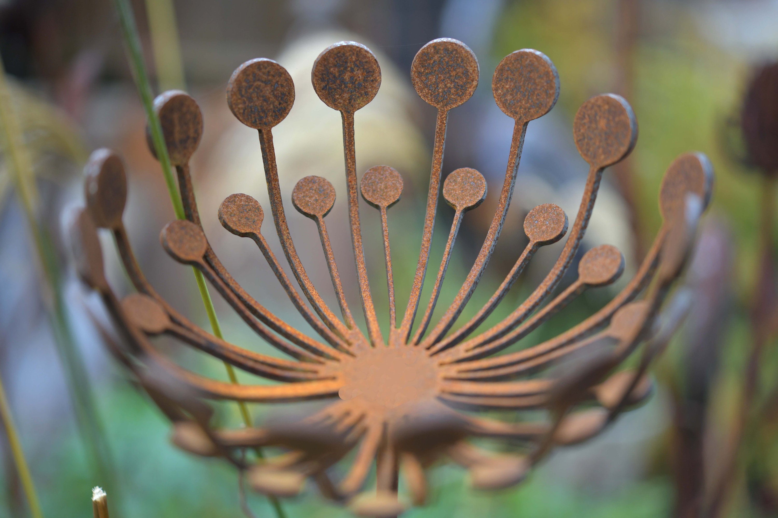 Umbellifer Garden Art Plant Support Sculpture Etsy UK