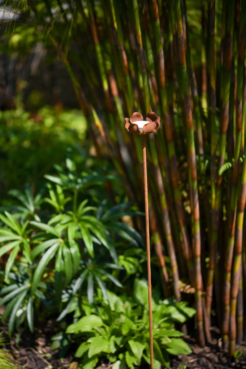 Candle Tea Light holder/Plant Stake Etsy