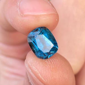 Indicolite Blue Tourmaline 4.15cts Cushion