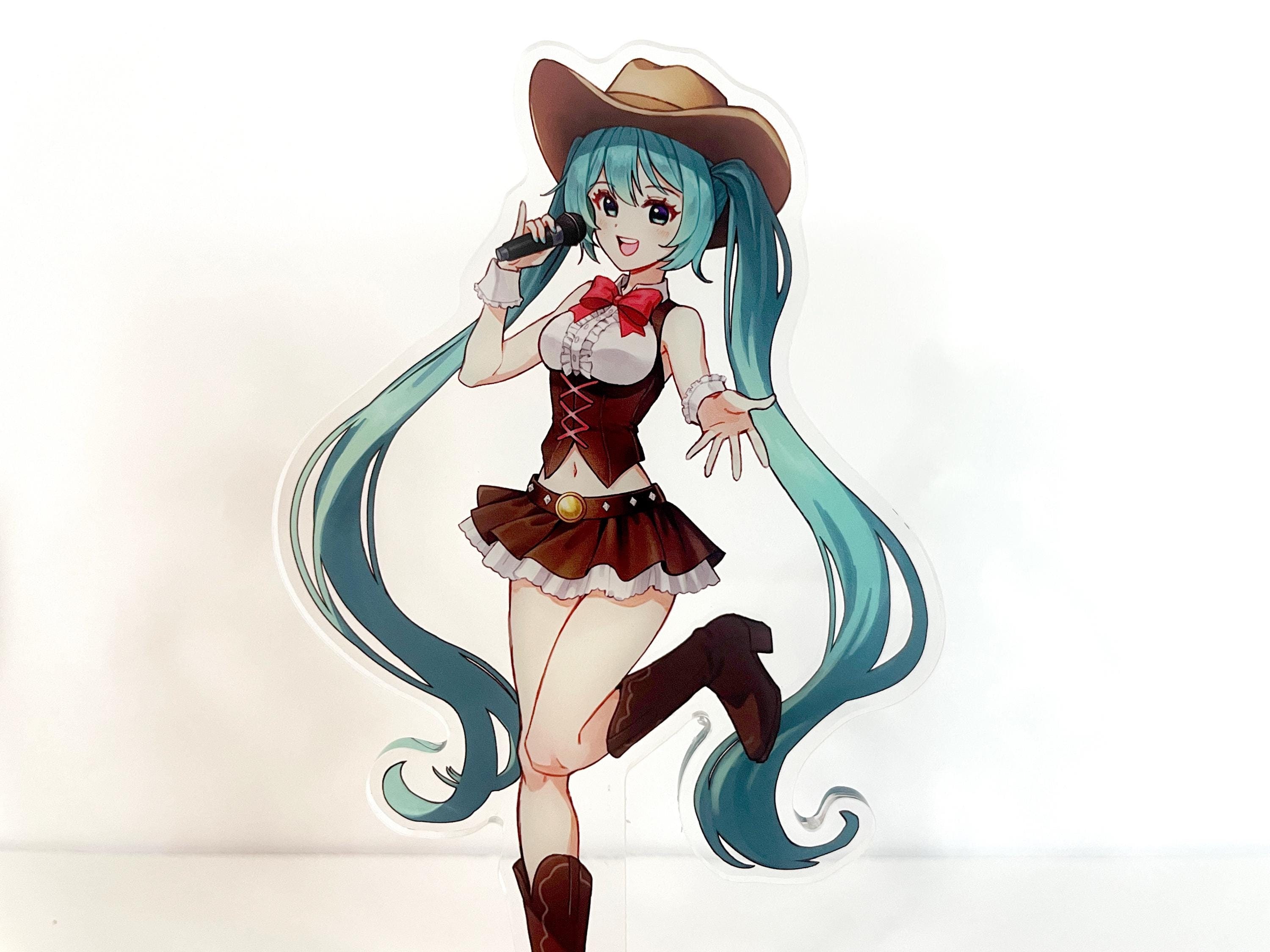 Texas Cowgirl Miku - Acrylic Standee - 6 Inch / Hatsune Miku