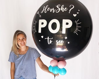 Gender Reveal Balloon Pop Etsy