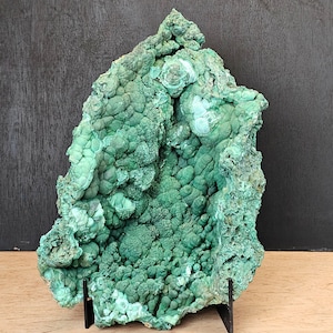 Very Large Malachite Stalactite Crystal Geode
