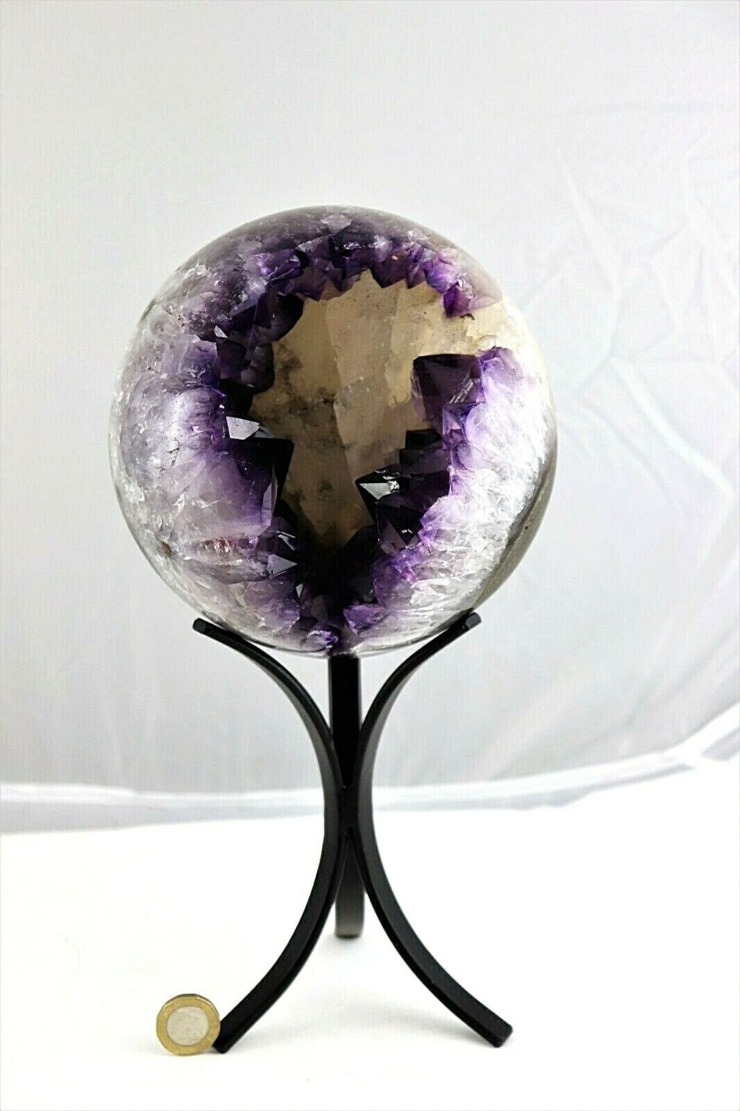 Buy Large Amethyst Crystal Geode Sphere 6 Online in India - Etsy
