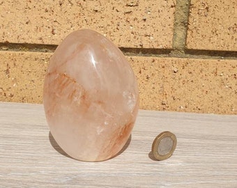 14) Red Hematoid Quartz Crystal