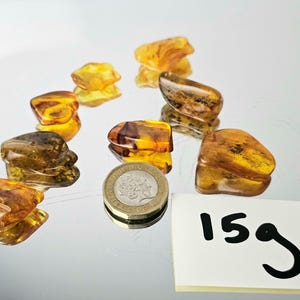 Polished amber crystal image 5