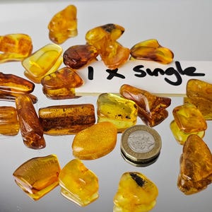 Polished amber crystal image 3