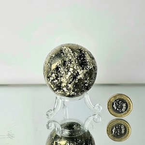 Pyrite Crystal Sphere  (#1)