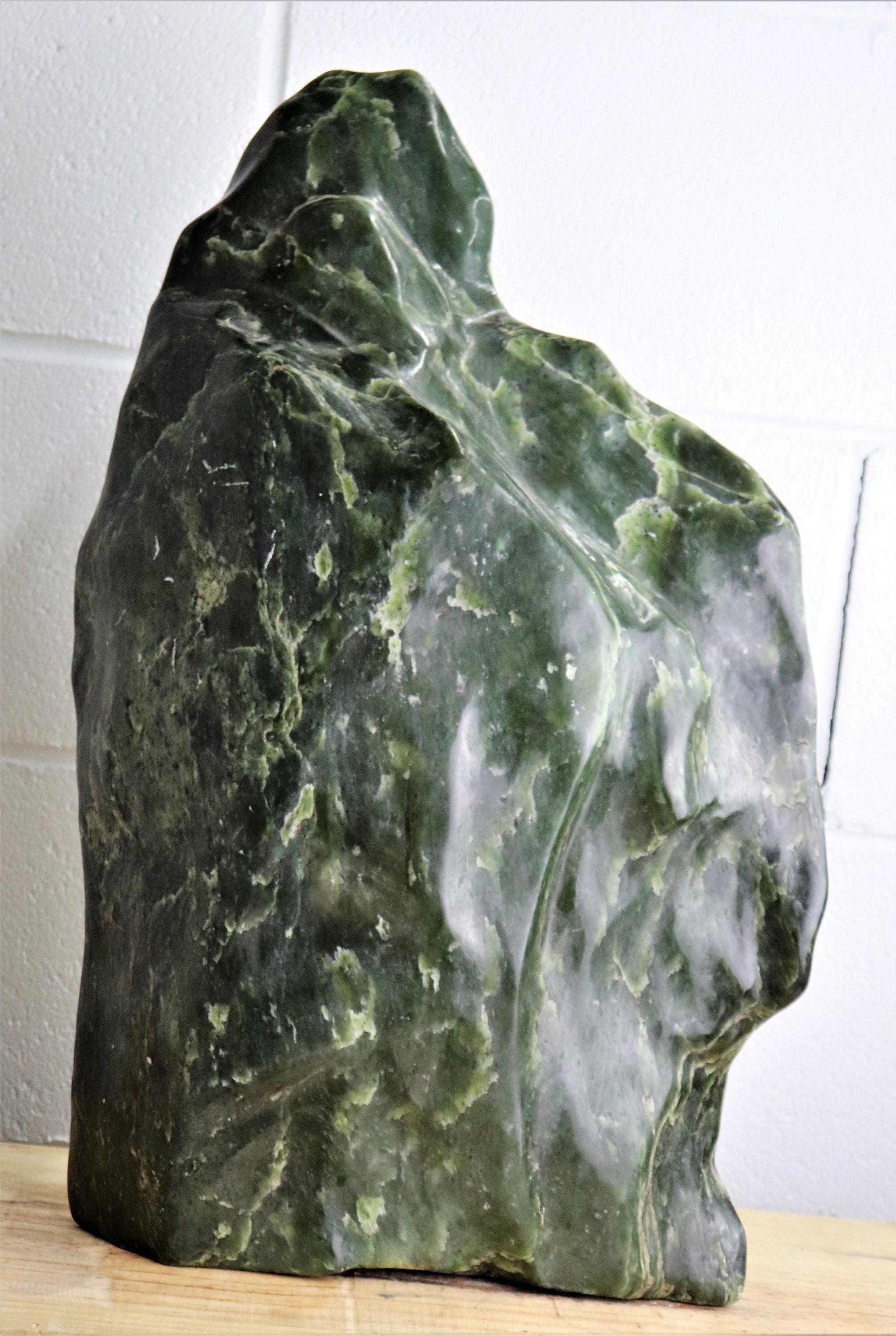 Very Large Nephrite Jade Crystal Interior Design Piece 25.8 KG - Etsy