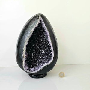 7) Extra Large Amethyst Crystal Egg
