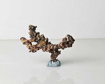 40) Cristal de cobre natural nativo