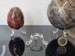 3 x Sphere Egg Display Stands 