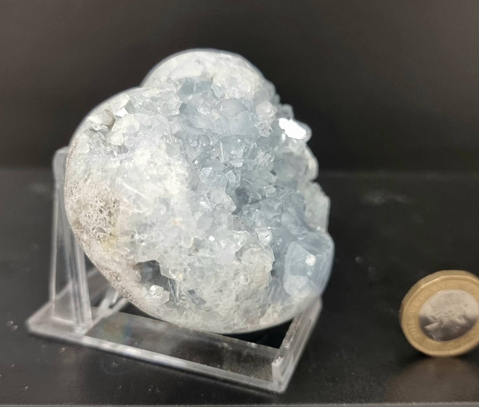 13) 大きなセレスタイトクリスタルハート - Etsy 日本