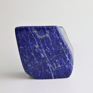 23) Large lapis lazuli Crystal Natural Free form Blue Gemstone