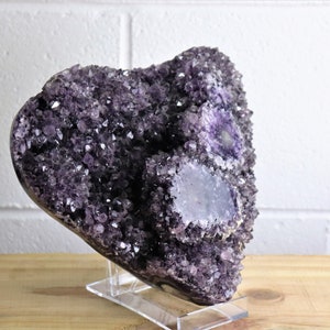 Amethyst Ornament, Amethyst Christmas Ornament, Amethyst Crystal, Gemstone Ornament,crystal Decor, Free Shipping