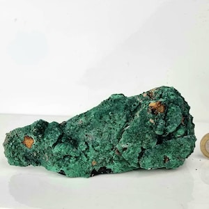 6) Ejemplar de Malaquita Natural Grande - Marruecos