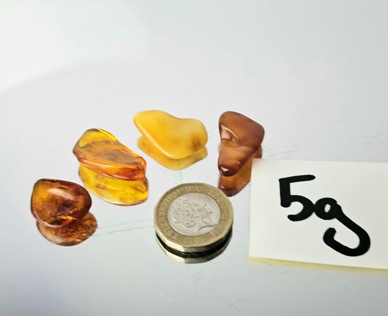 Polished amber crystal image 4
