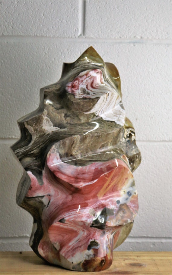 Very Large Ocean Jasper Crystal Flame Carving 23.5KG - Etsy