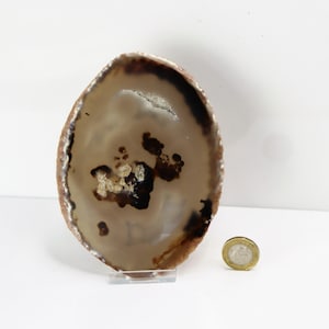ASD9) Achat Kristallscheibe Natur