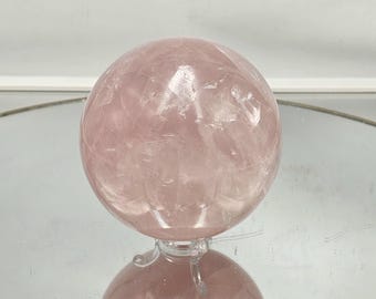 Large Rose Quartz Crystal Sphere (DP)