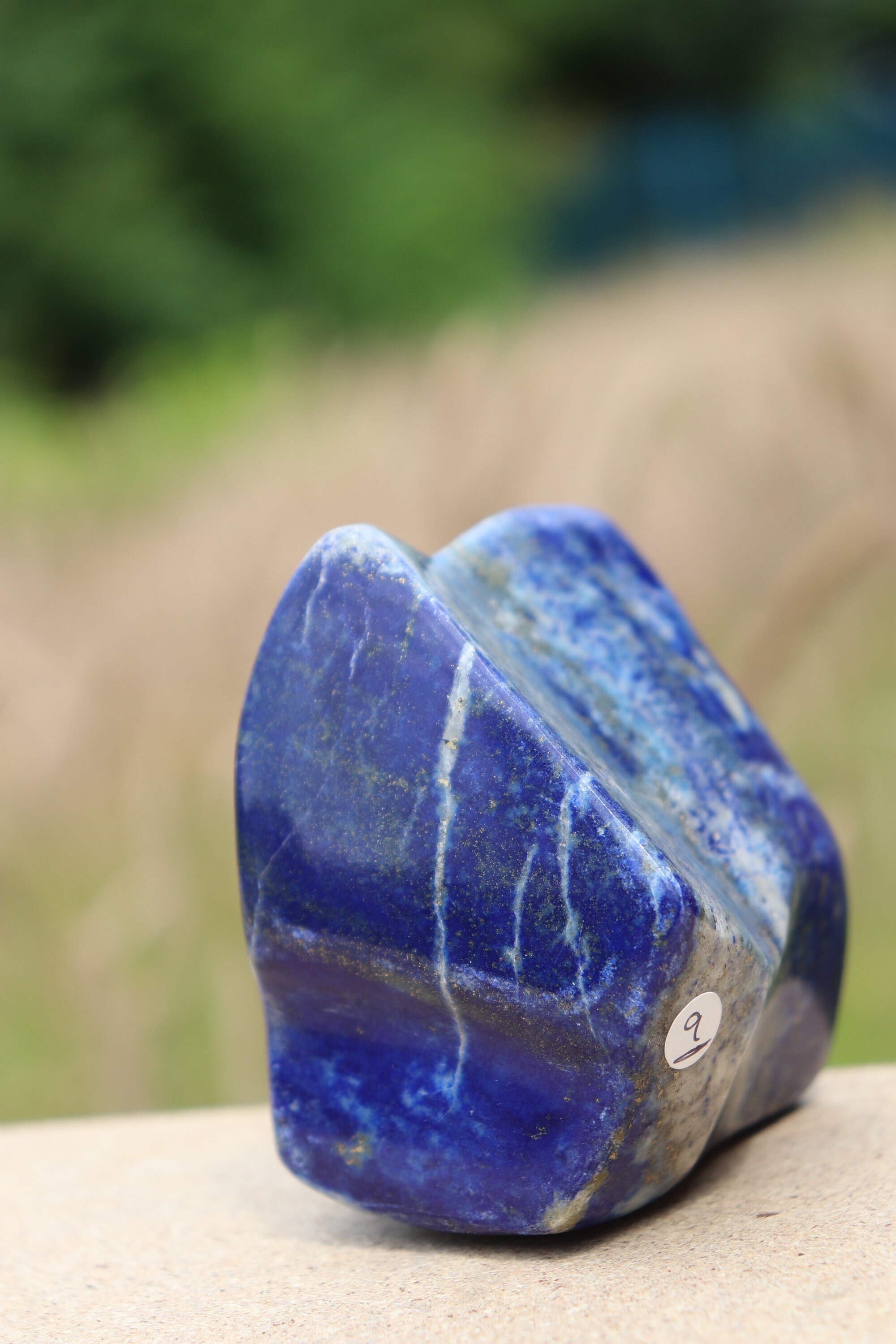 9 Lapis Lazuli Natural Blue Gemstone Crystal Fools Gold Pyrite
