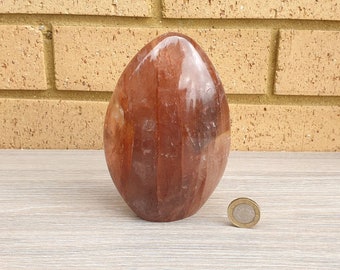 6) Red Hematoid Quartz Crystal