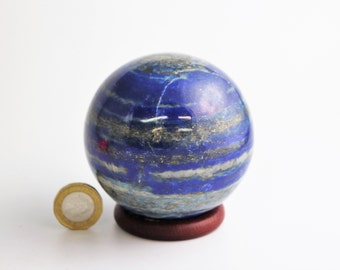 49) lapis lazuli Crystal Sphere Ball  3.25"