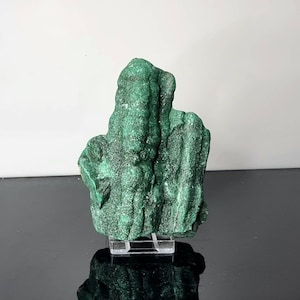 Large Malachite Stalactite Crystal