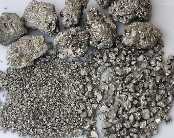 Pyrite chips -small / large grain nugget