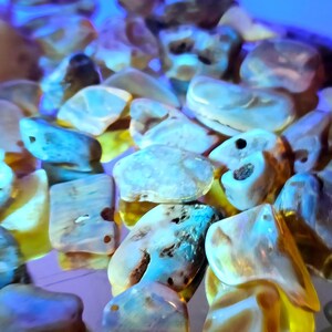 Polished amber crystal image 8