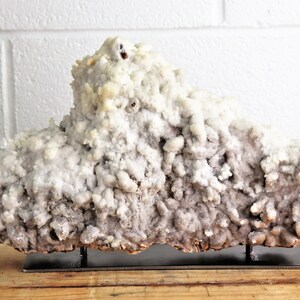 2) Extra Large Cave Calcite & Quartz Crystal Unique Home Decor  37cm