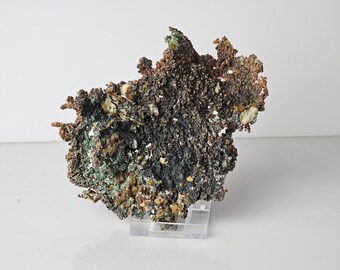 41) Cristal de cobre natural nativo