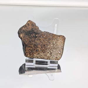 Chondrite Meteorite Crystsl Slice (DP)