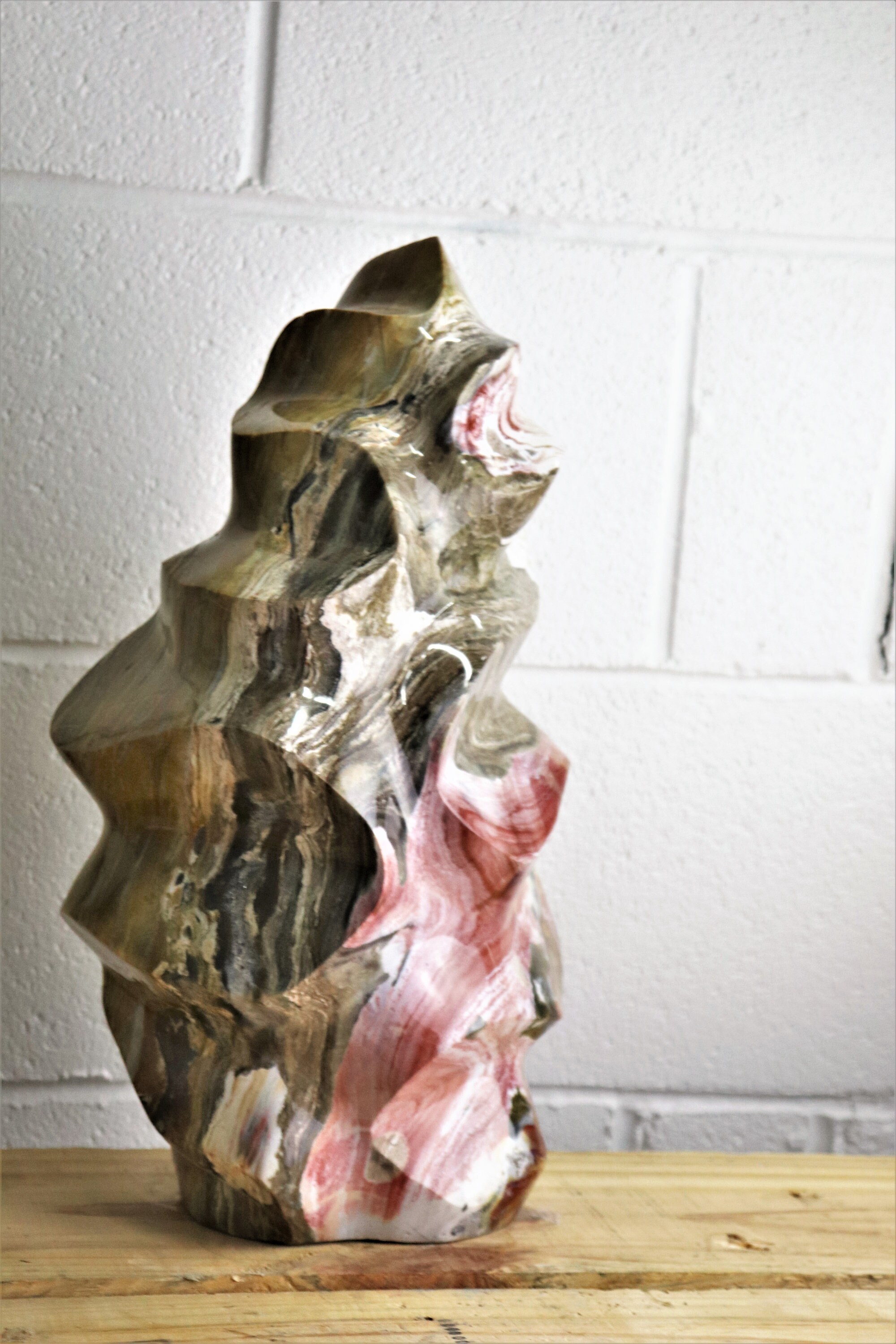 Very Large Ocean Jasper Crystal Flame Carving 23.5KG - Etsy