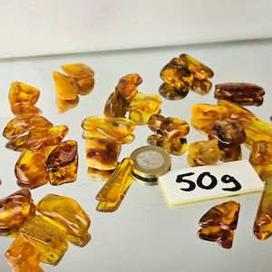 Polished amber crystal image 7