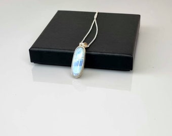 32) ムーンストーンクリスタルネックレス 925 シルバー - Etsy 日本