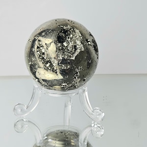 Pyrite Crystal Sphere  (#6)