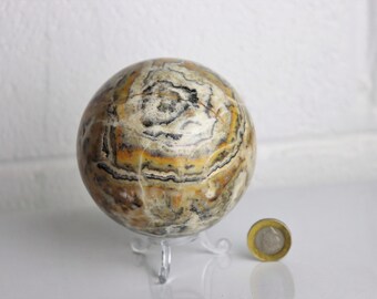 74) Humla Kalcit Kristallkula 3,5"