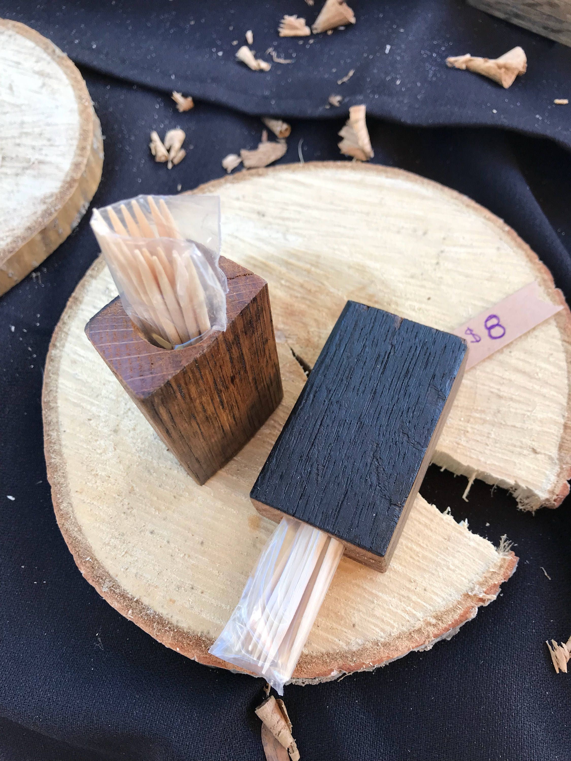 Bourbon Toothpick Holder Etsy