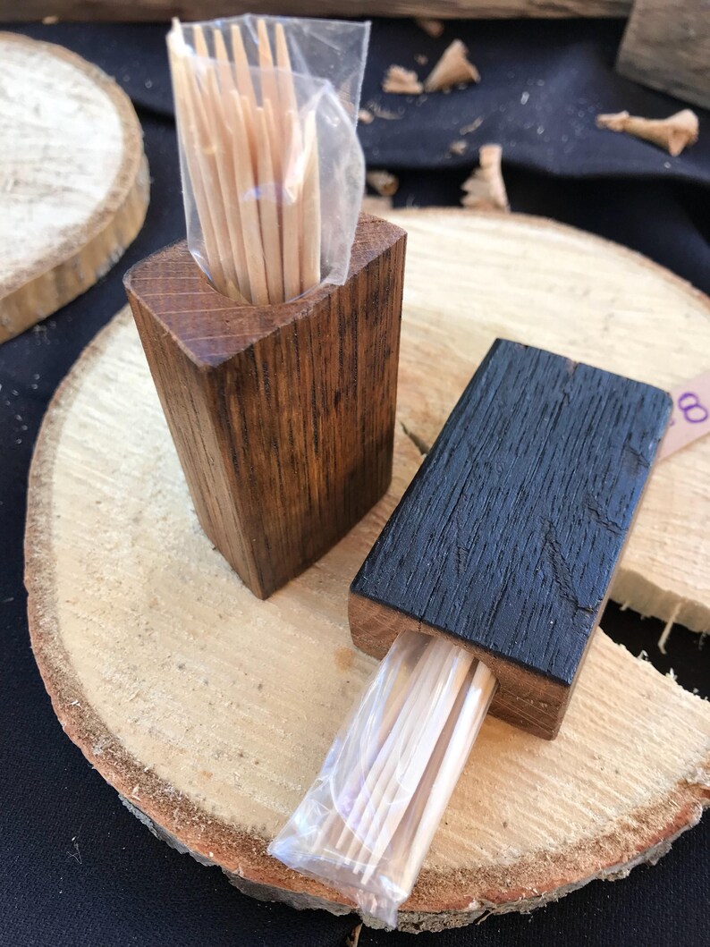 Bourbon Toothpick Holder Etsy