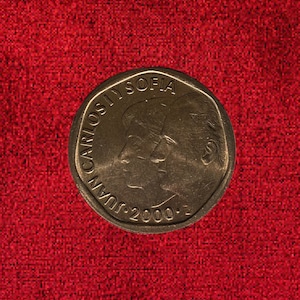 500 Pesetas Spain Year 2000 Juan Carlos and Sofia