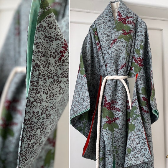 Vintage Japanese Kimono 40s - image 2