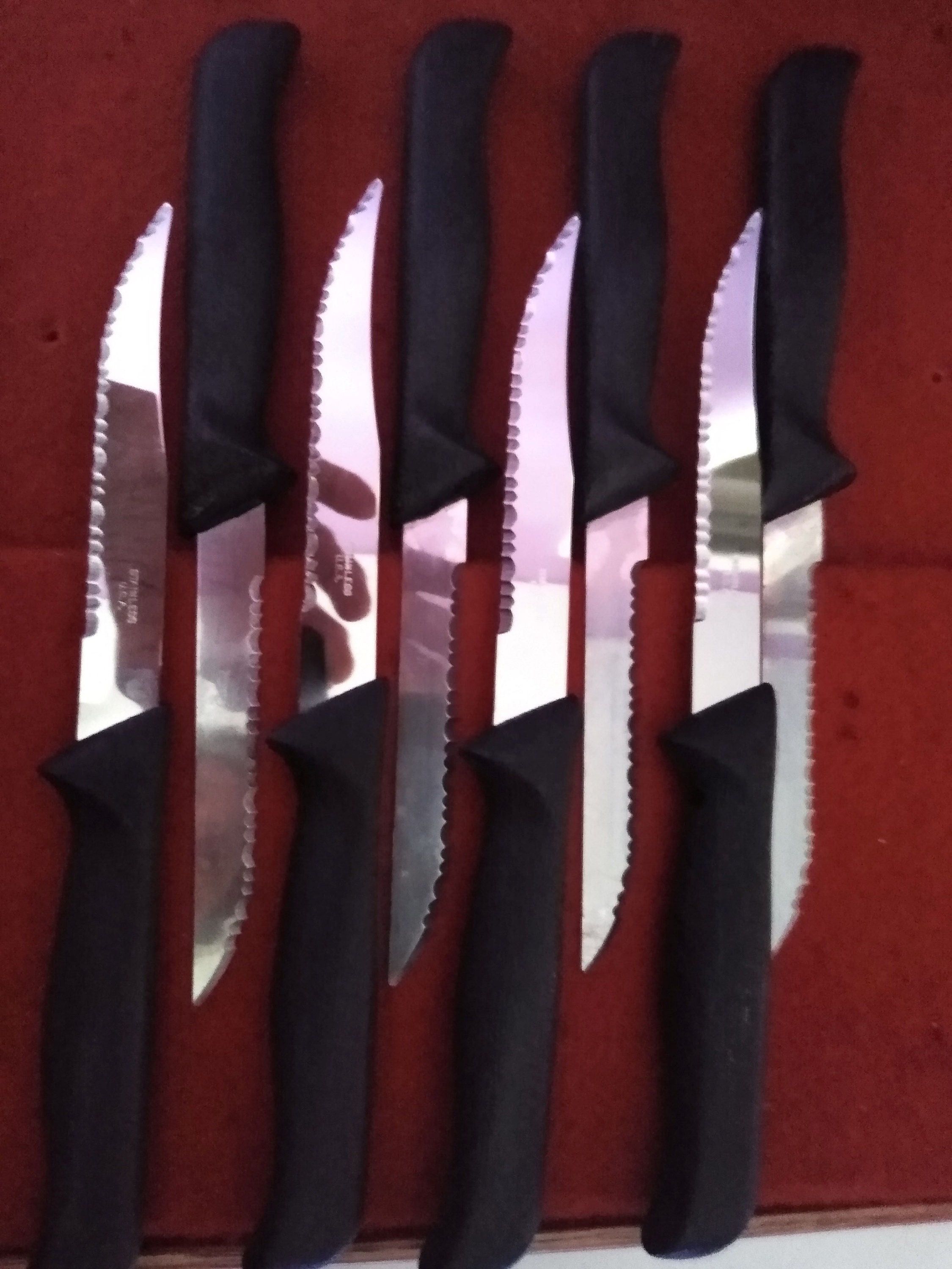 Japanese 440A Ginsu Katana 3 Piece Knife Set